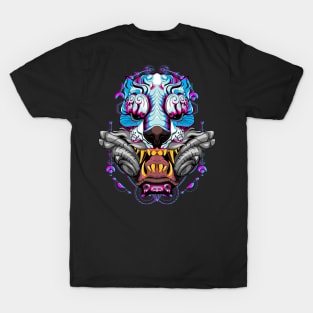 tiger head art T-Shirt